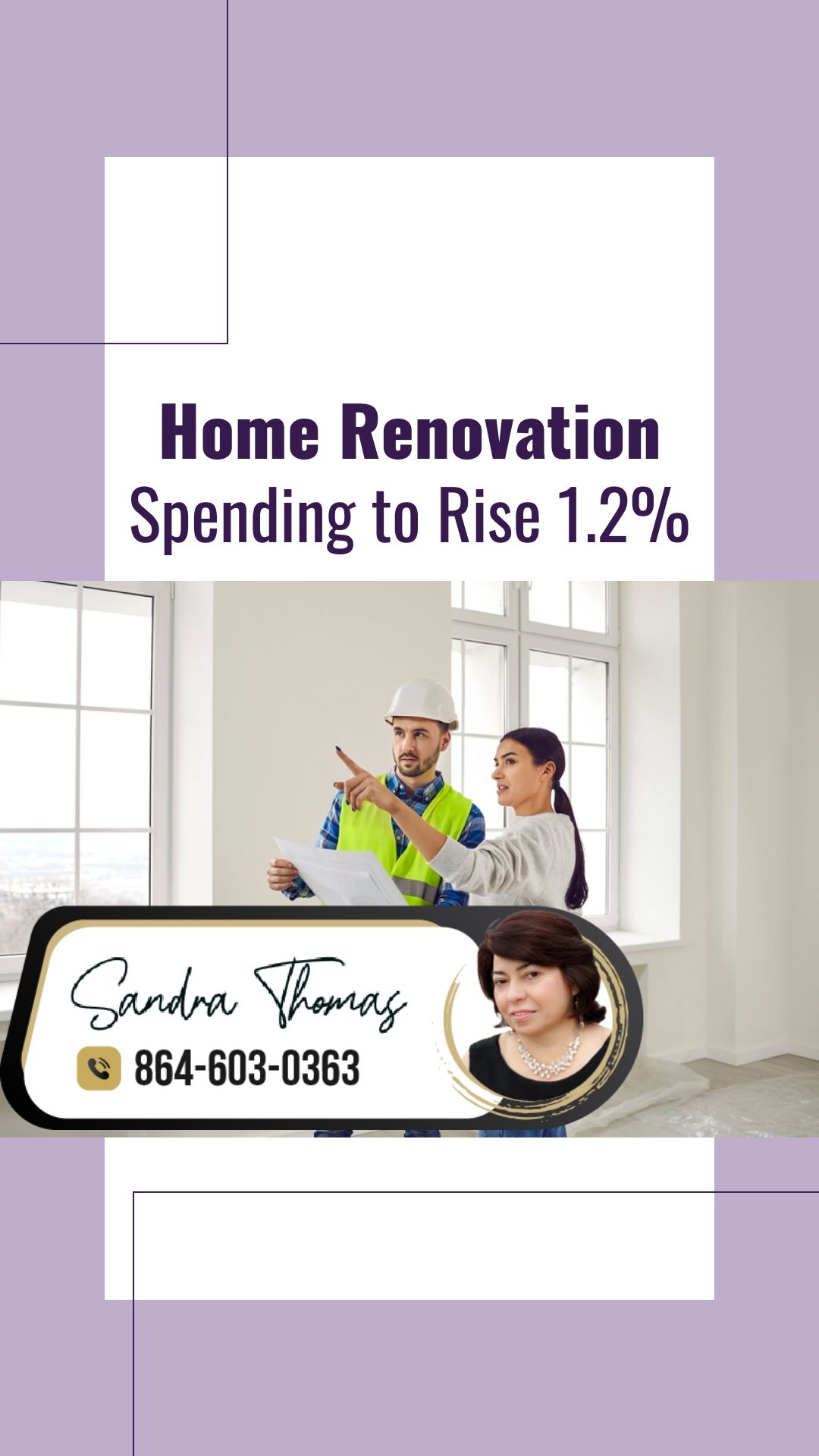 Home Renovation Spending to Rise 1.2%